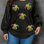 black-mardi-gras-mask-plus-size-sequin-sleeve-top-155-1.jpg