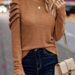 chestnut-solid-color-textured-buttoned-gigot-sleeve-top-858.jpg