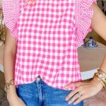rose-red-checkered-blouse-ruffled-sleeve-frilled-neck-214-5.jpg