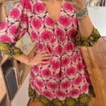 strawberry-pink-retro-printed-v-neck-bracelet-sleeve-dress-456.jpg