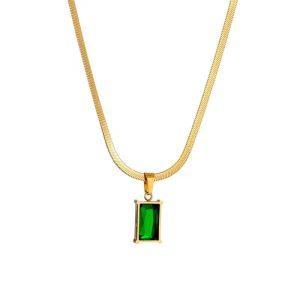 SORI_STYLE_emerald_green_herringbone_chain_necklace-2.jpg