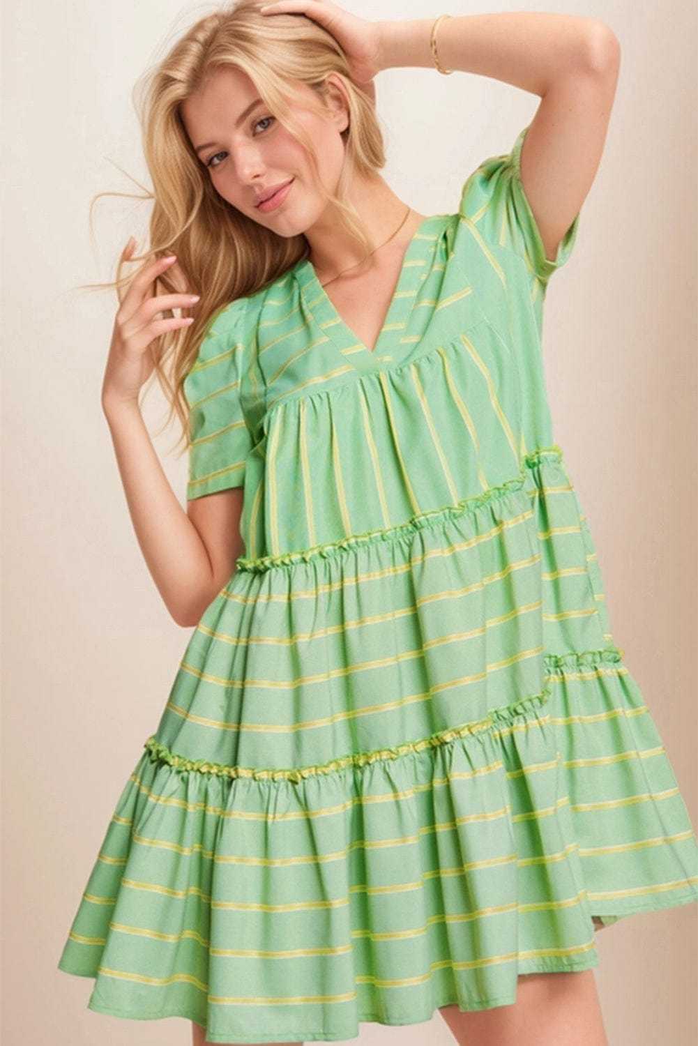 fashionfitz-mini-dresses-evergreen-stripe-frill-dress-1176424783-1.jpg fashionfitz-mini-dresses-evergreen-stripe-frill-dress-1176424783-1.jpg