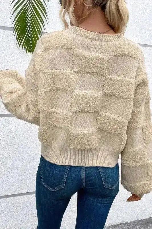 fashionfitz-sweaters-checkered-sherpa-loose-sweater-1176435958-1.jpg fashionfitz-sweaters-checkered-sherpa-loose-sweater-1176435958-1.jpg