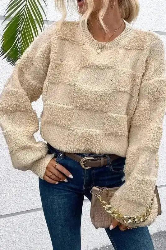 fashionfitz-sweaters-parchment-s-100-acrylic-checkered-sherpa-loose-sweater-1176435959-9.jpg fashionfitz-sweaters-parchment-s-100-acrylic-checkered-sherpa-loose-sweater-1176435959-9.jpg