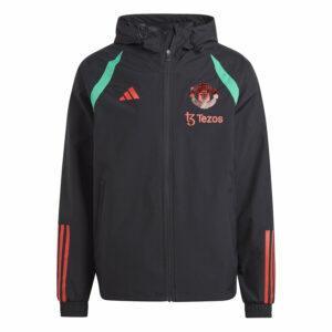 manchester-united-black-rain-jacket-2023-front-view-tezos-logo-1.jpg